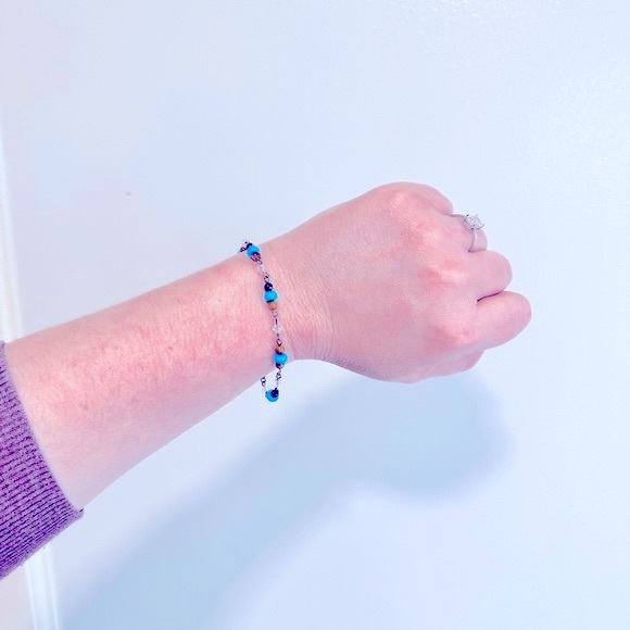 Soul Embellishment’s HandCrafted Dainty BÖHÖ Semi-Precious Natural Gemstones Set - Picture 3 of 16